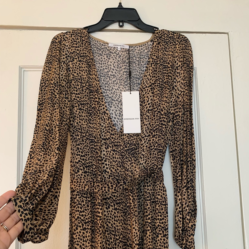 Silk Wrap dress.
